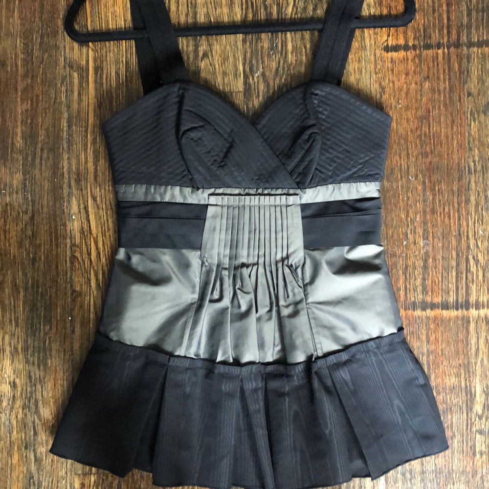 BCBG Max Azria evening top.